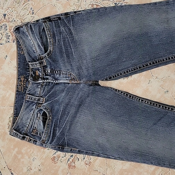 Silver Jeans Suki bootcut classic 5 pocket  75% cotton 25% polyester 28/36 EUC … - Picture 2 of 10